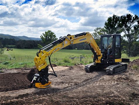 mini excavator digging trench|mini power trencher by terrasaw.